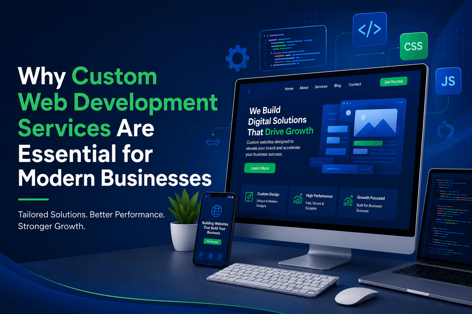 Why Custom Web Development Services Are Essential for Modern Businesses