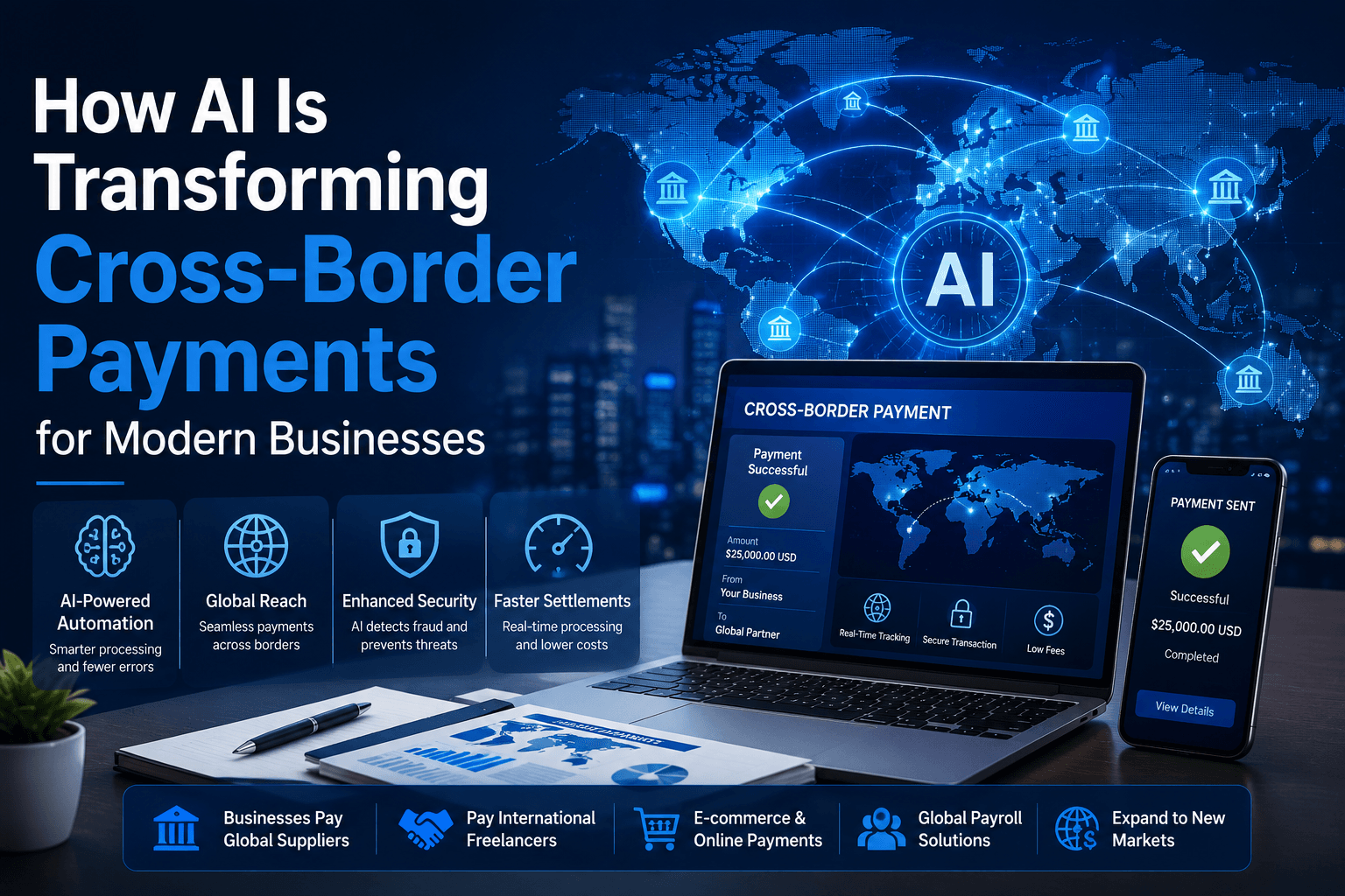 How AI Is Transforming Cross-Border Payments for Modern Businesses