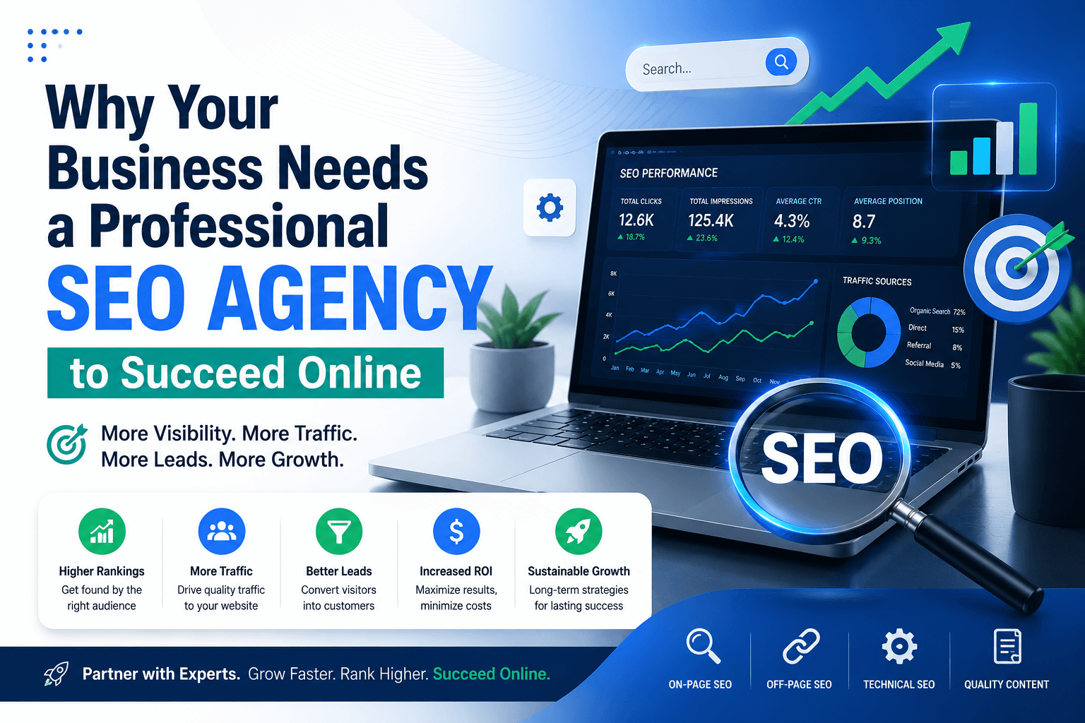 Why Your Business Needs a Professional SEO Agency to Succeed Online