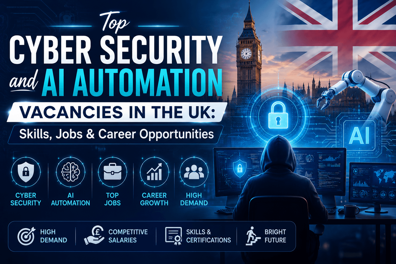 Top Cyber Security and AI Automation Vacancies in the UK: Skills, Jobs & Career Opportunities