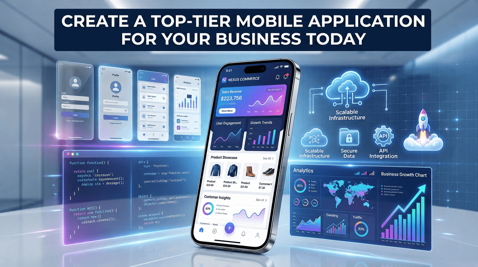 Create a Top-Tier Mobile Application for Your Business Today