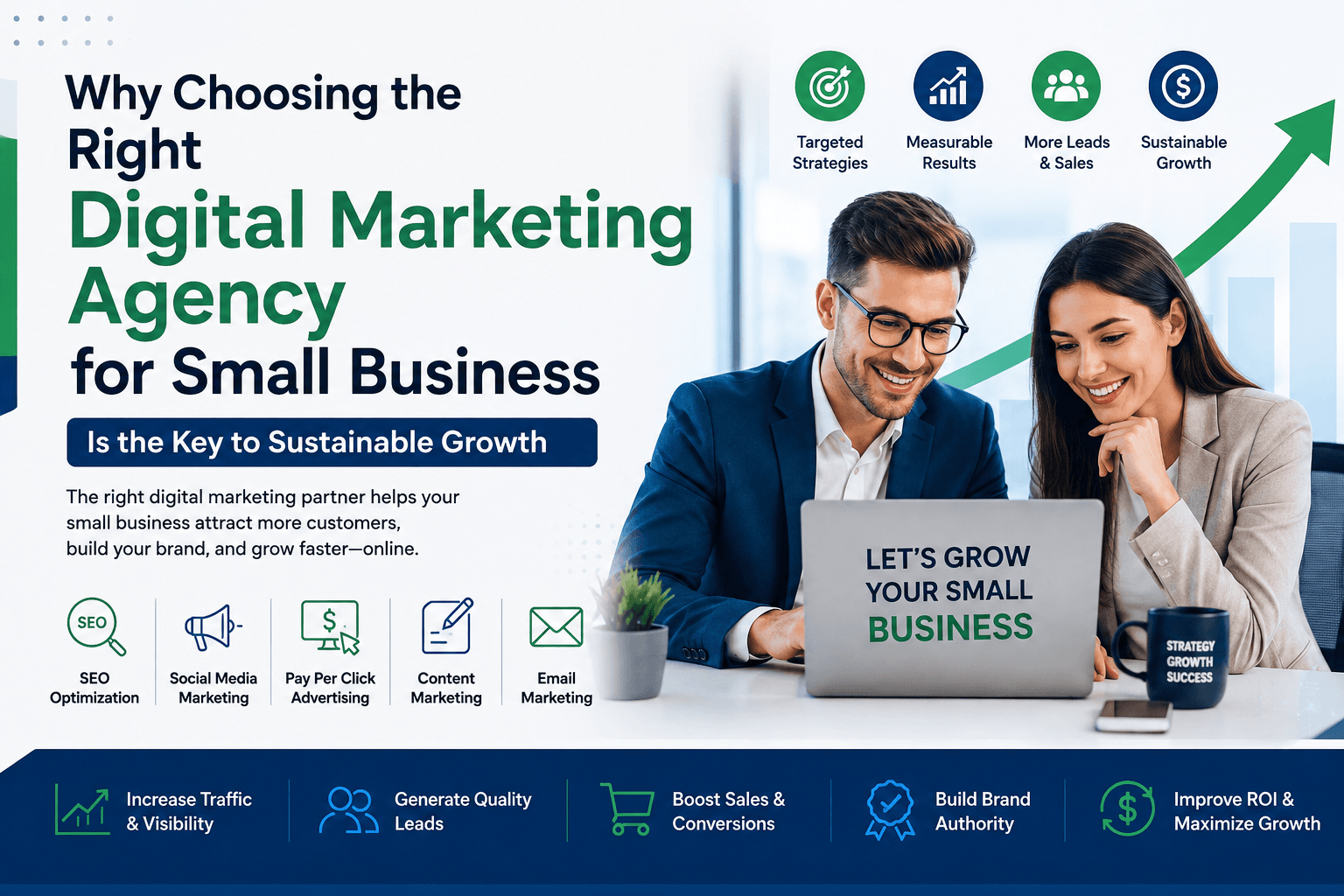 Why Choosing the Right Digital Marketing Agency for Small Business Is the Key to Sustainable Growth