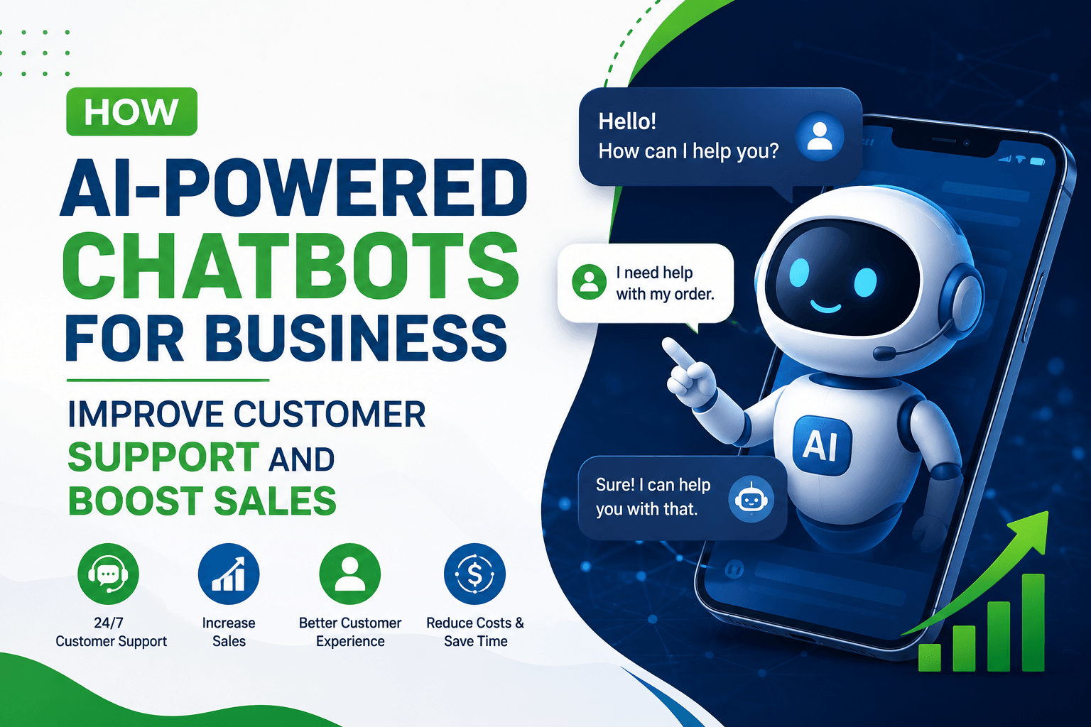 How AI-Powered Chatbots for Business Improve Customer Support and Boost Sales